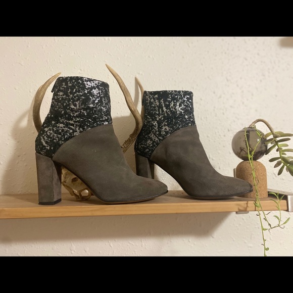Cubanas Ciara glitter heeled boots Anthropologie - Picture 4 of 7